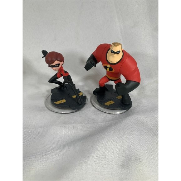 Walt Disney Infinity The Incredibles Game Piece Mr. Incredible Elasta Girl - Picture 2 of 5